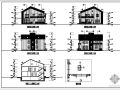 某砖混别墅建筑结构设计图