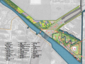 [江苏]城市廊道生态湿地核心公园系统城市规划景观设计