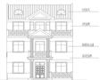 砖混结构户型为3层新农村独栋别墅施工图设计（CAD+效果图）