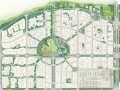 [北京]大型国际化奥林匹克概念活力宜居滨水公园绿地景观设计方案