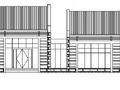 某单层茶室建筑方案图