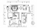 [江西]奢华欧式风格两室一厅家居CAD施工图（含效果图）