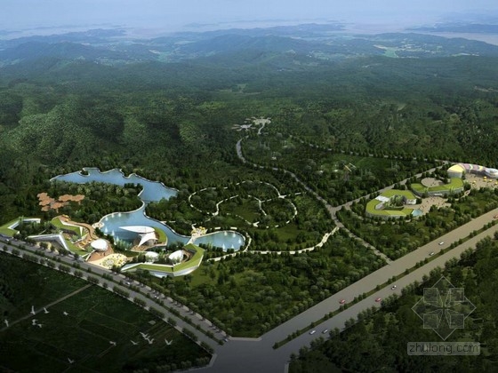 四川大型旅游生态园概念性设计方案文本（含三种方案）