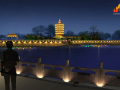 河南安阳古建筑群照明夜景灯光设计方案