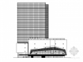 [南京]超高层铝合金墙面带底商研发办公楼建筑施工图