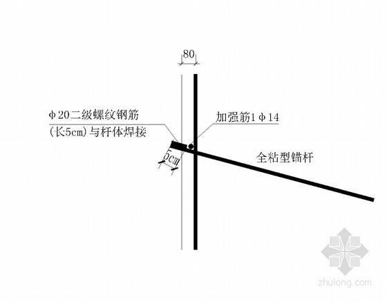 [山东]土钉墙基坑支护施工图