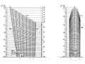 框架剪力墙结构会展中心观景塔结构施工图（单层竖向网壳、桩基础）