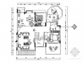 [原创]西欧3层迷你型别墅2居室室内设计施工图（含效果图）