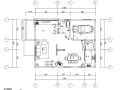 [山东]简欧风格二层别墅室内设计施工图
