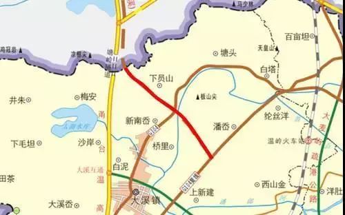 104国道温岭塘岭至吕岙段改建工程是省重点工程,起点为黄岩,温岭交界