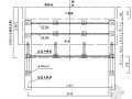 桥梁主梁0＃块件支架现浇搭架示意图