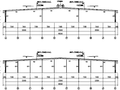 66X72m原料库门式刚架钢结构工程施工图（CAD，11张）