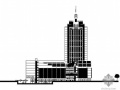 [徐州]某二十六层大型购物广场及办公楼建筑方案图(含效果图)