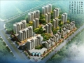 [安徽]大型现代化住宅区规划及周边商业建筑设计方案文本（含CAD）