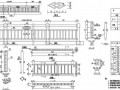 桥梁双菱形钢筋混凝土栏杆大样图