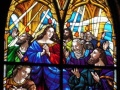 欧洲教堂彩色图案玻璃