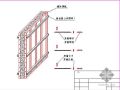 山东某住宅大模板支模示意图2（86系列拼装式全钢大模板）