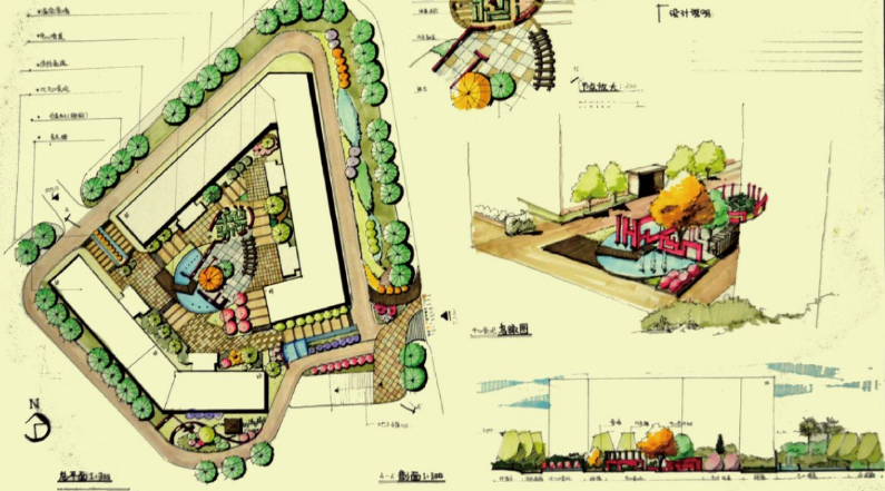 小型绿地景观快题设计方案25张-景观快题设计-筑龙园林景观论坛