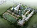 [福州]某中学教学综合楼建筑设计方案（有效果图）