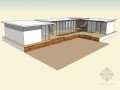 现代组合房子SketchUp模型下载