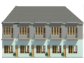 BIM模型-revit模型-国外小公寓（14.6MB）