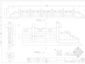 桥梁青石板材雕花石栏杆设计图（10套）