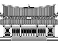 仿古建筑大殿建施图