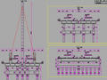 江苏现浇预应力异形斜拉桥主桥及预应力现浇箱梁引桥图纸121张CAD