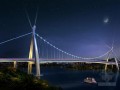 [广西]主跨410m三跨连续钢箱梁悬索桥悬索系统结构施工方案91页