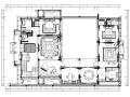 [上海]文雅风高档别墅样板间施工图（含实景图）