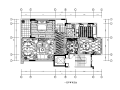 欧式风格跃层住宅设计CAD施工图(含效果图)