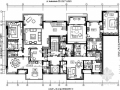 [北京]现代简约舒适三层别墅室内设计CAD施工图