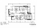 精品现代风格三居室花园样板房室内装修施工图（含高清效果图）