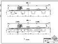 装配式部分预应力混凝土连续箱梁桥上部构造图(跨径：20 米斜度：0度)