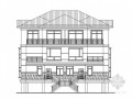 [仿古]某三层中式双拼别墅建筑施工图