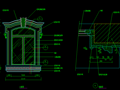 仿古窗户CAD大样样图（中式+欧式）