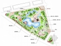 [杭州]小镇风情滨水公园景观规划设计方案（含CAD图纸）