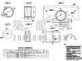 1.25m跨钢筋混凝土圆管涵构造图