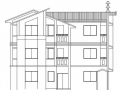 [新农村]3层现代风格家庭独栋别墅设计施工图（含效果图）