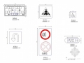 [安徽]城市支路道路交通标志标线施工图设计