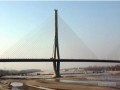 [山东]桥宽34m双塔双索面钢混组合梁斜拉桥黄河大桥实施性施工组织设计135页