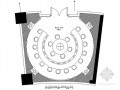 圆形会议室装饰施工图（含效果）