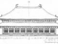 中国古典建筑线稿