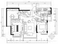 [苏州]88平现代奢华三居室样板间CAD装修施工图（含高清实景）