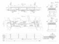 [国外工程]9m宽3x25m钢混叠合梁桥设计图33张（知名大院）