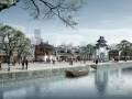 [浙江]“古镇复兴”城市景观概念规划设计方案