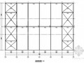 安庆某单层钢结构厂房结构设计图