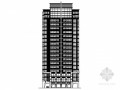 [上海]某十九层带观景阳台住宅建筑方案图（10号楼）