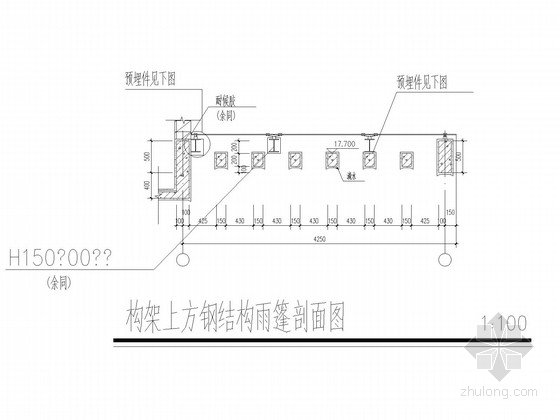 三层钢结构居民用房施工图下载资料下载
