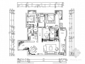 港式现代三居室住宅设计装修图（含效果）
